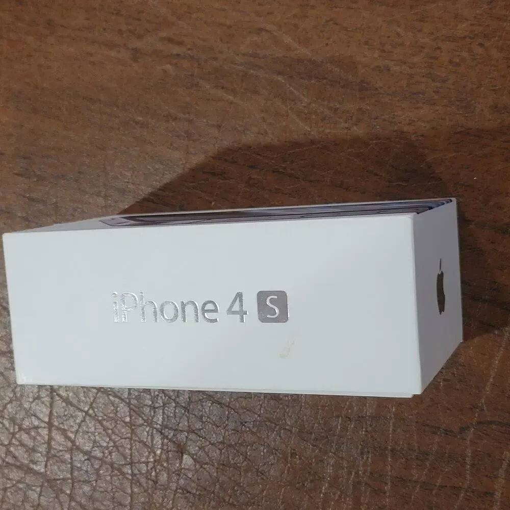 Box only Apple iPhone 4s Black 16GB A1387 Empty box only